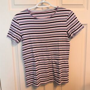 Striped Short Sleeve T-Shirt